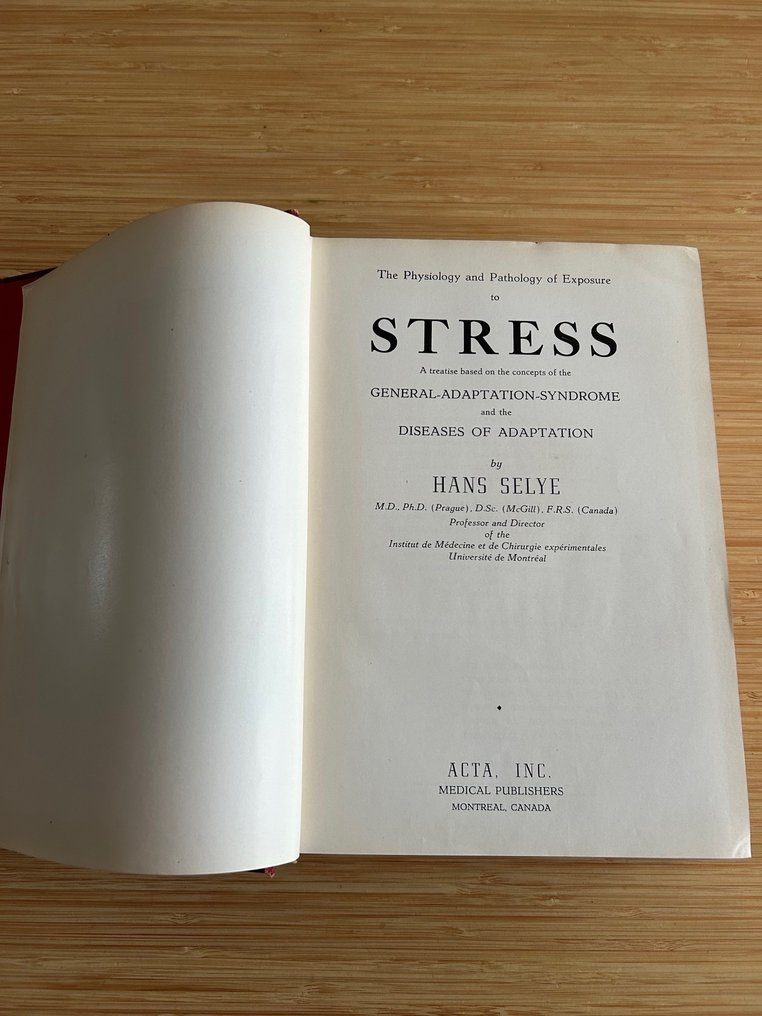 Hans Selye - Stress. A treatise based on the concepts of the general adaptation syndrome - 1950 #3.2