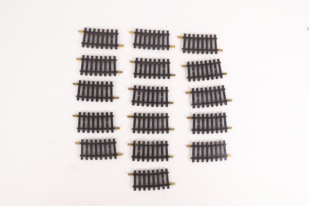 Fleischmann H0 - 6000-serie - Machetă tren cu șine (127) - Șine drepte + piese de potrivire #3.2