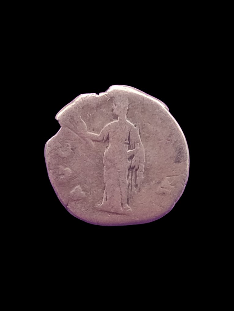 Romarriket. Faustina I († AD 140/1). Denarius Rome  (Ingen mindstepris) #2.1