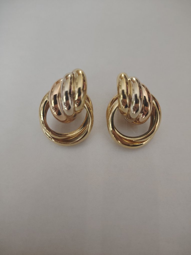 耳環 - 18 克拉 黃金 #1.0