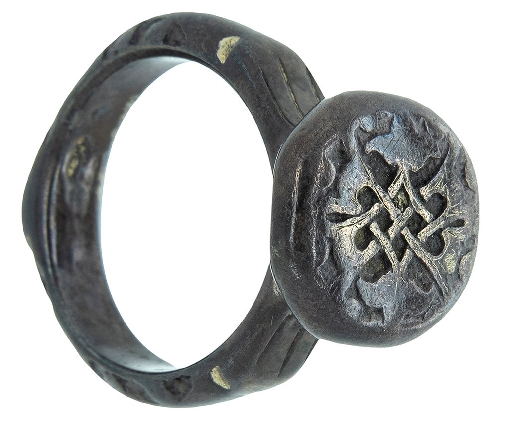 Ισλαμική Ασημί δαχτυλίδι - 32.6 mm #2.1