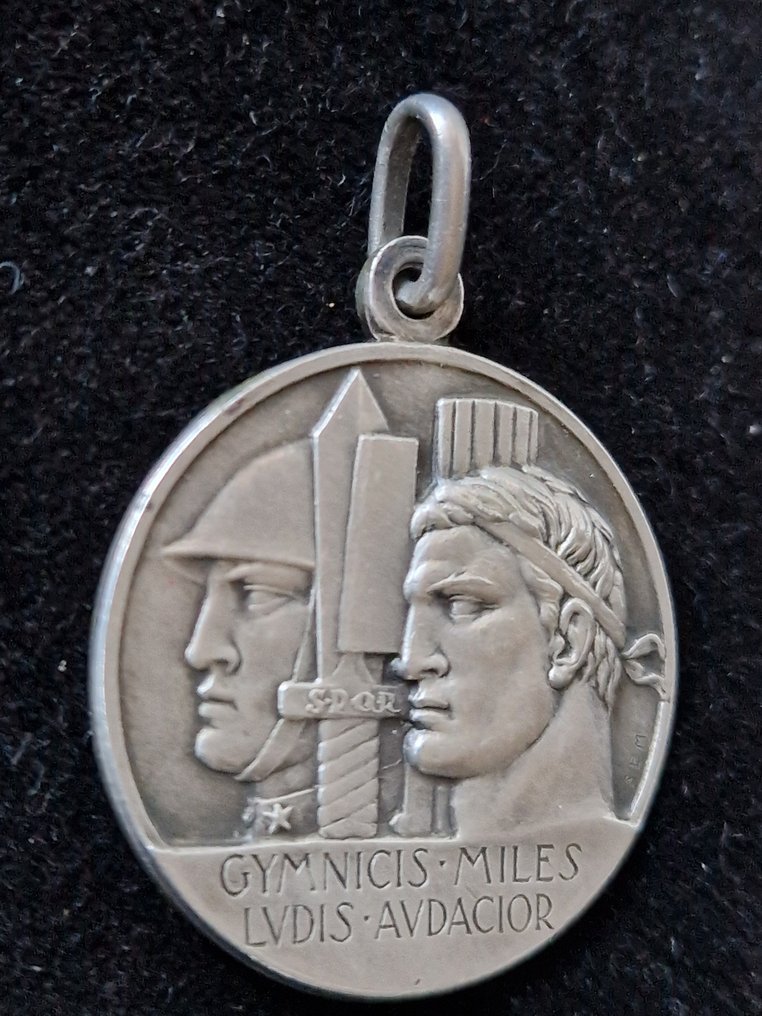 義大利 - 軍功章 - 银牌“800” 法国皇军法西斯体育比赛 #2.1