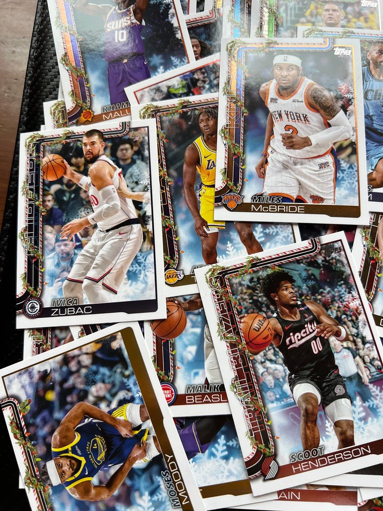 2025/26 Topps Holiday Mega Box 新秀卡 - 55 Card - 狀況優良(EX) #4.3