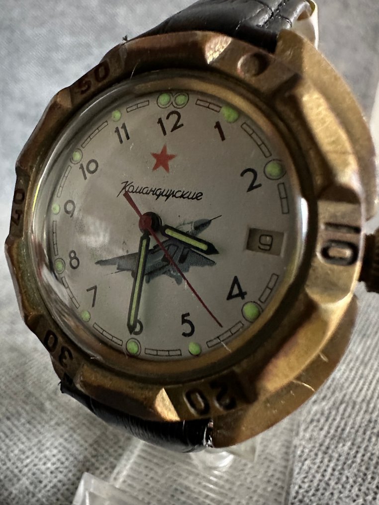 Σοβιετική Ένωση - Original Vostok-Watch 'Commander' - Στρατιωτικά αξεσουάρ #2.1