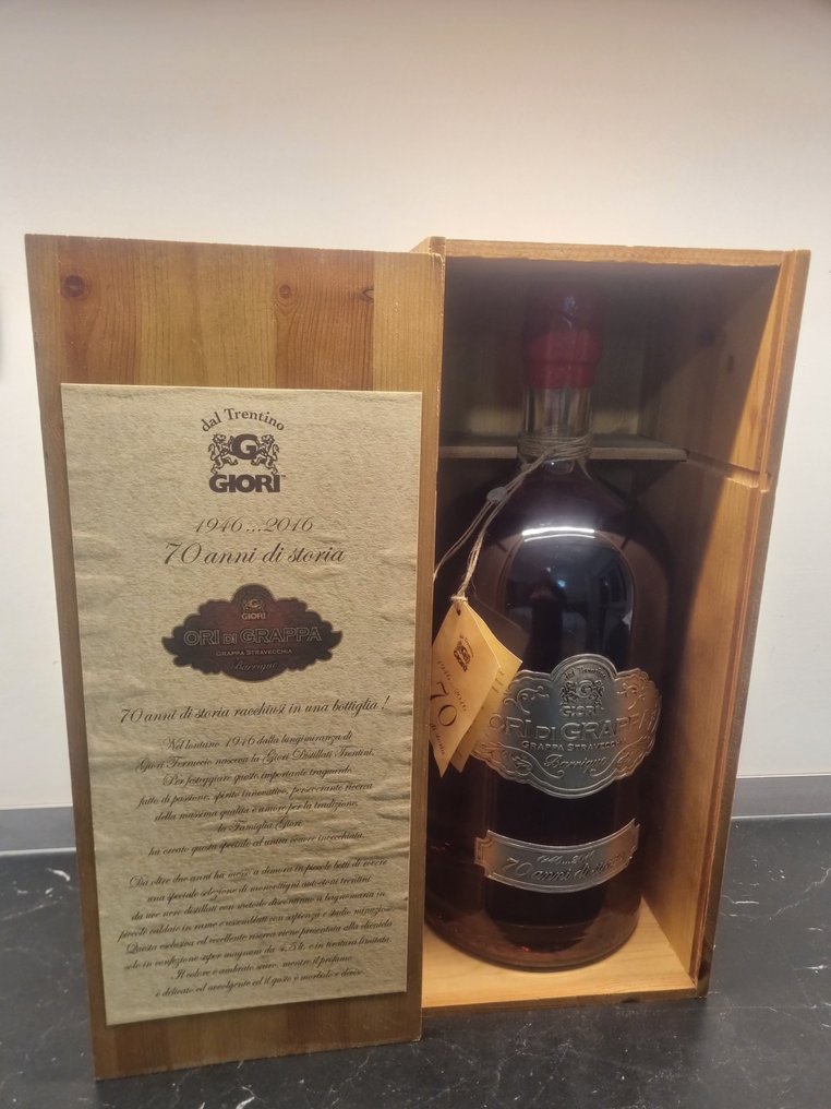 Giori Distillerie 2 years old - Double magnum - 70th anniversary Limited Edition - b. 2016 - 4,5 Liter #2.1
