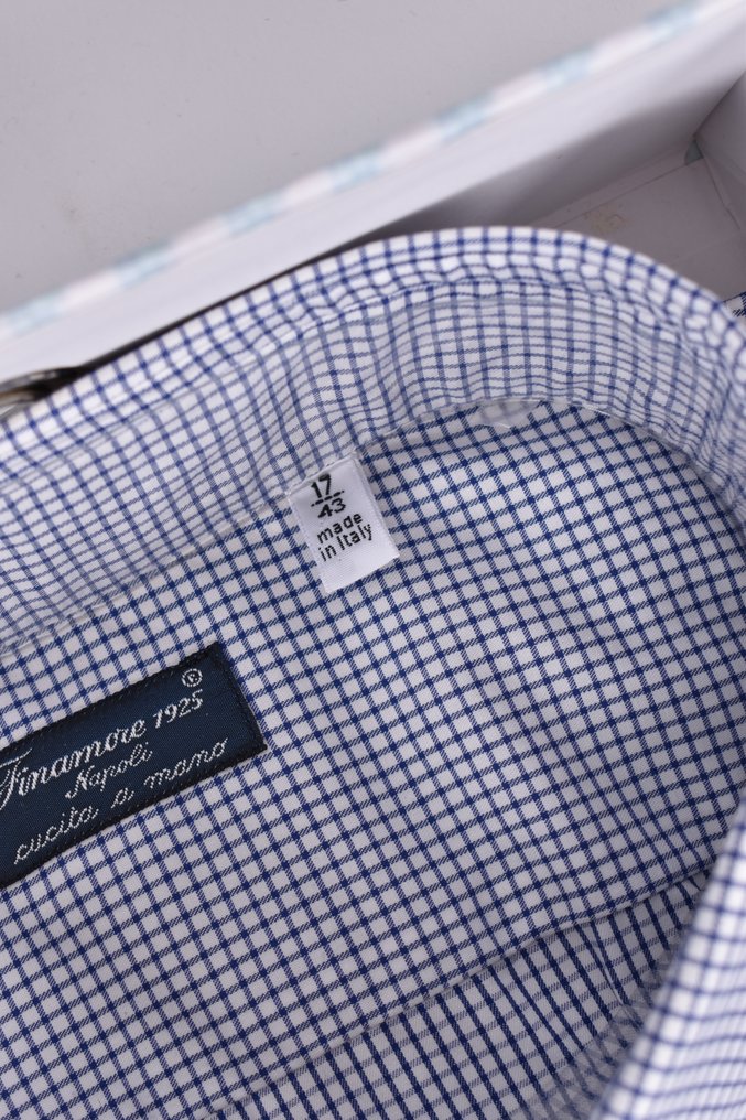Finamore - 43 - Cotton - No reserve price - Camisa - New with tags #3.2