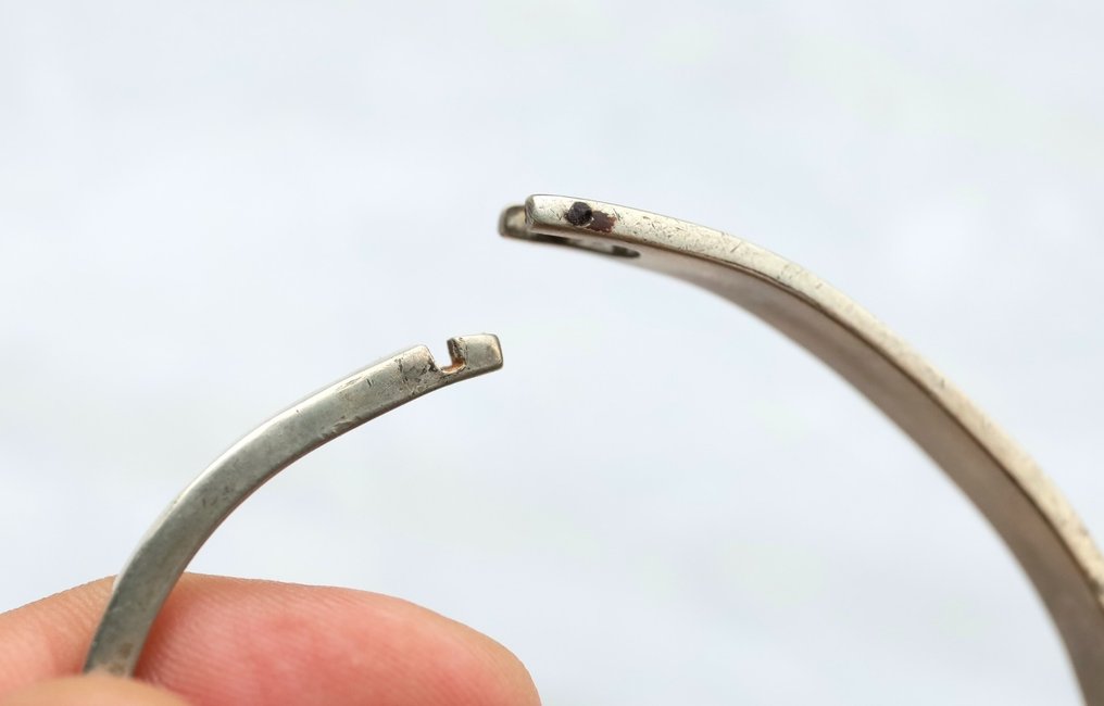 Ασημένιο 925 βραχιόλι με τιρκουάζ - Ασημί - Μεξικό - 20th century #4.3