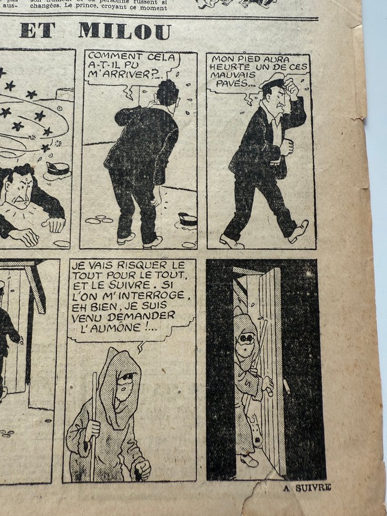 Le Soir Jeunesse - 27 juillet 1941- version courte sur deux pages inclue dans une page du journal - 1941 #4.3