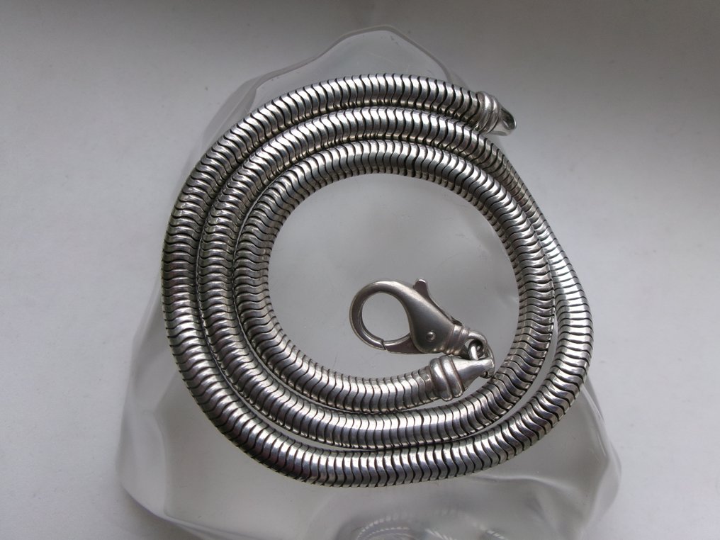 没有保留价 - 项链 银 - 44克重蛇链 #1.0