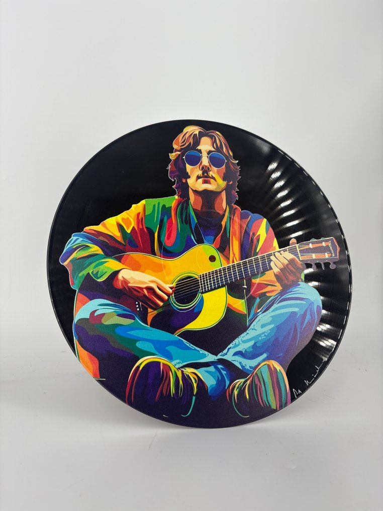 DR HIDE - Vinyl Record John Lennon Peace #4.3
