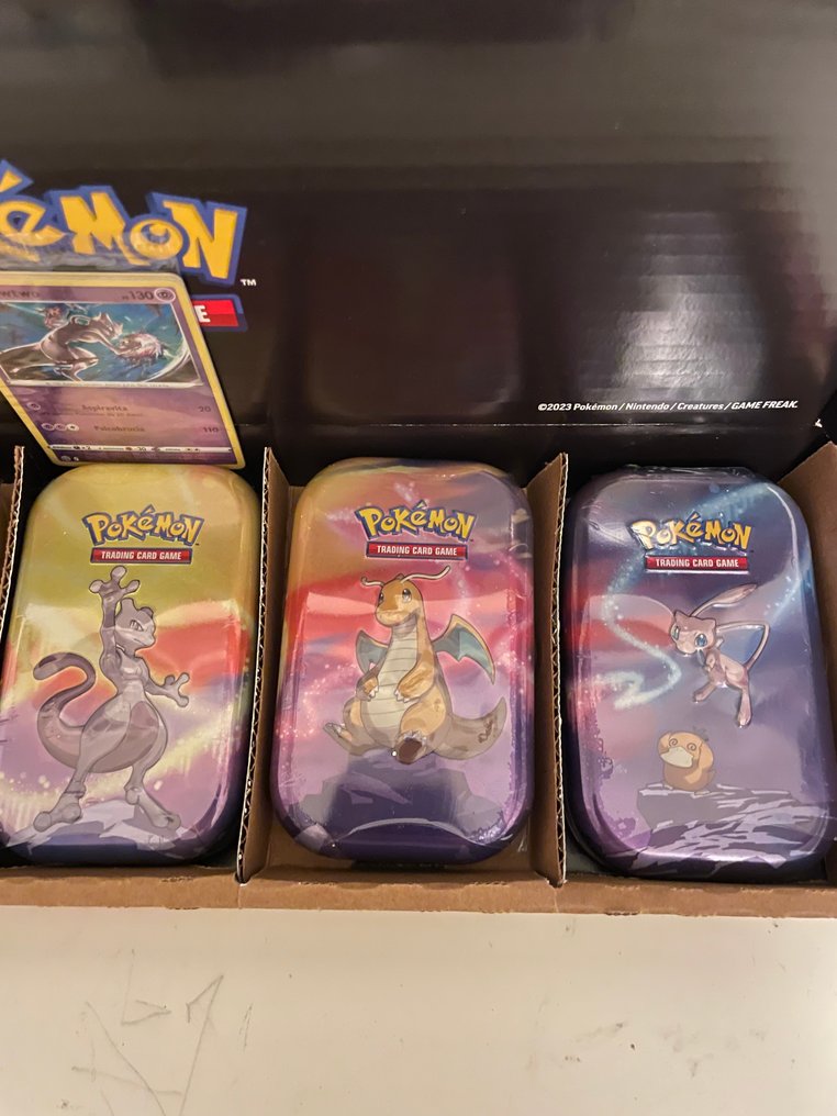Pokémon - 5 Box - Minitin Prodigi di Kanto ITA - SEALED - MEWTWO - Various sets #2.1