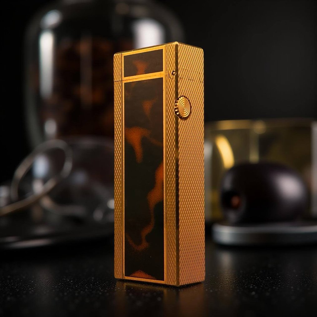 Dunhill - Rollagas - Accendino - Placcato oro, Smalto #3.2