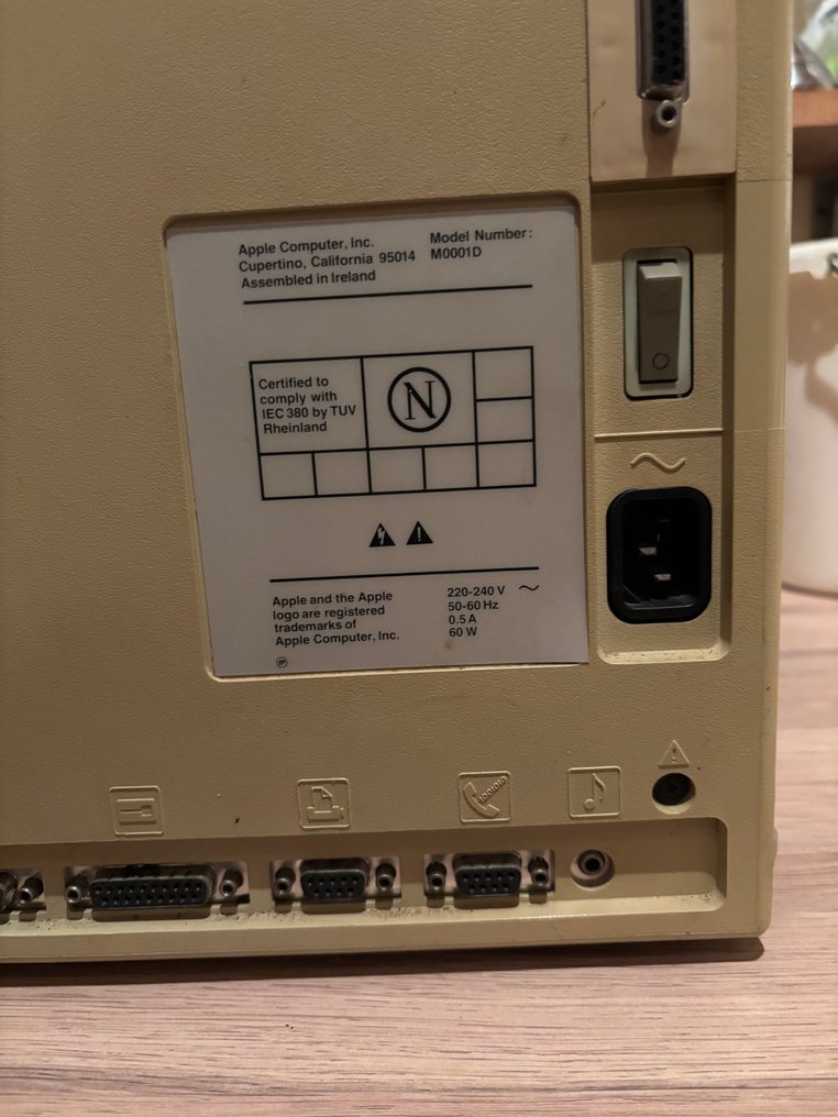 Apple Macintosh 512K - Datamaskin #2.1