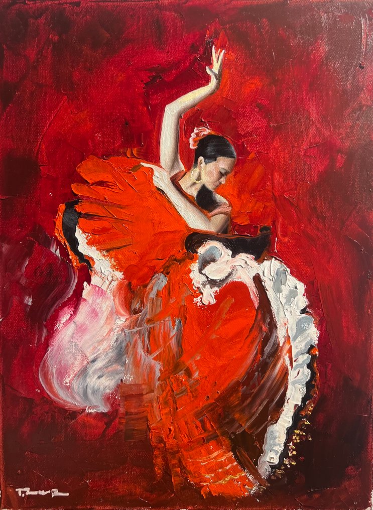 Zalkar Toktogulov - Flamenco dancer #1.0