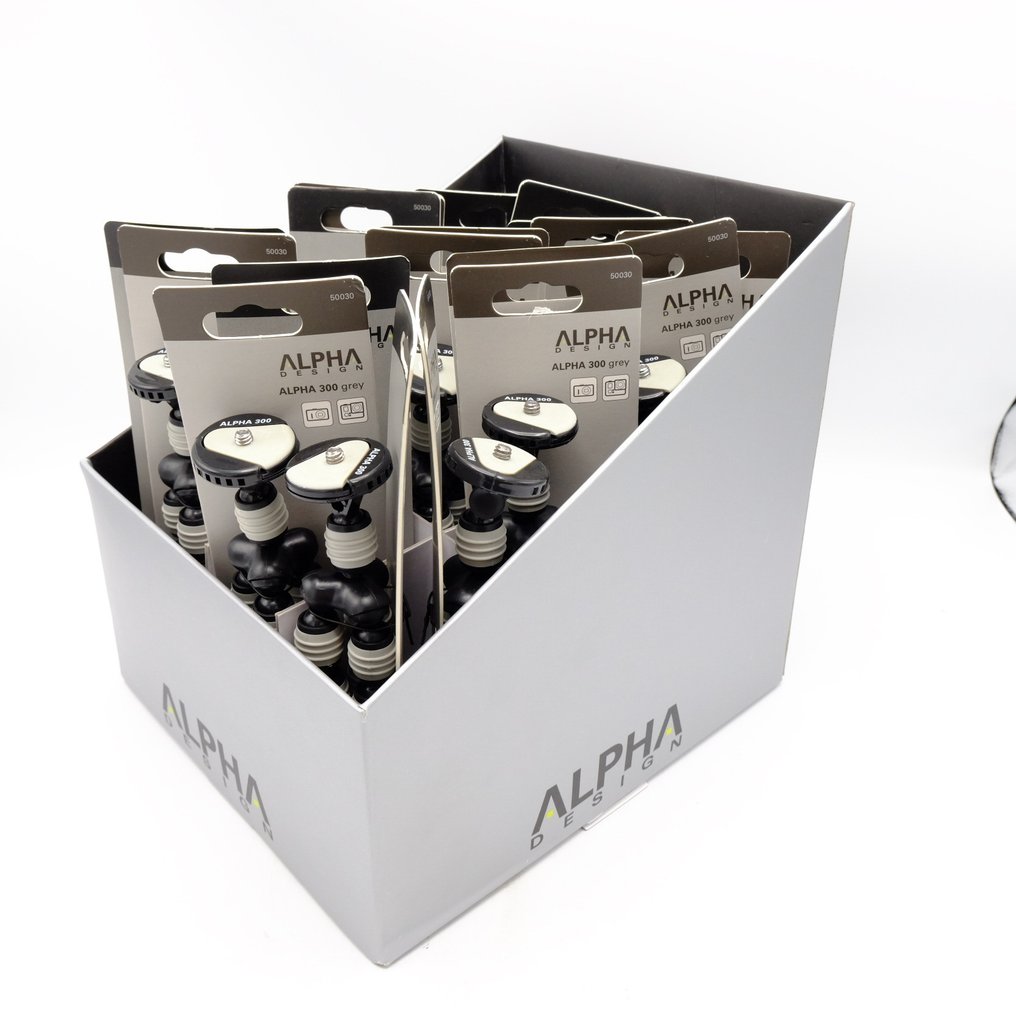 - 18x Cullmann Alpha 300 mini statief - Gorillapod (grijs) (8622) Háromlábú állvány #1.0