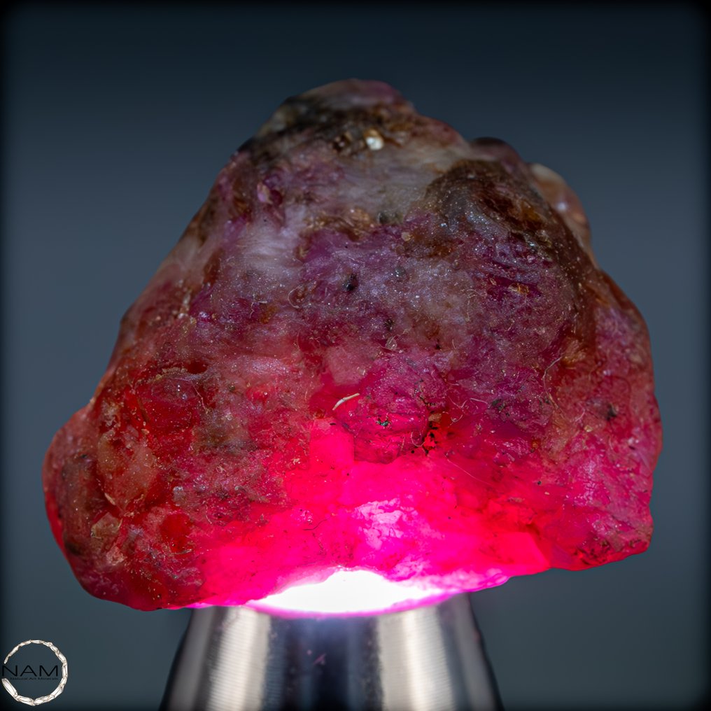 缅甸天然红宝石水晶 稀有的原石宝石,具有强烈的光泽 - 28.90 克拉- 5.78 g #2.1