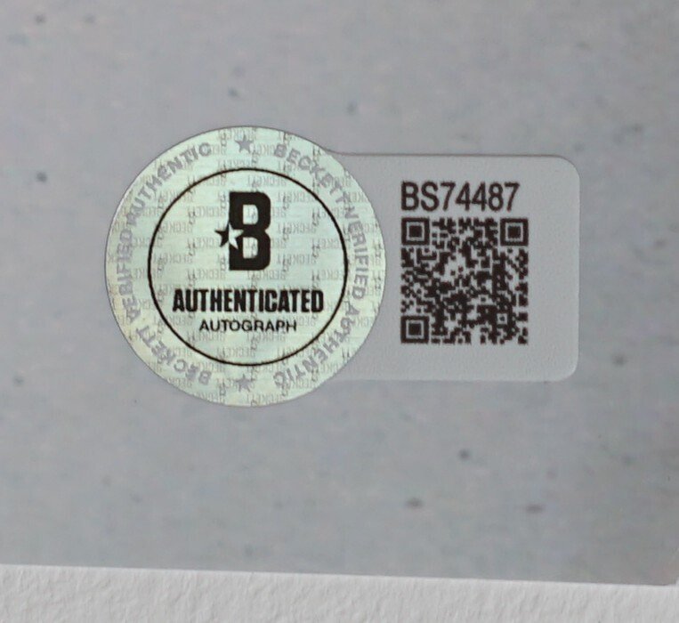 Klaus Voormann - Signed photo with Beckett COA #3.2