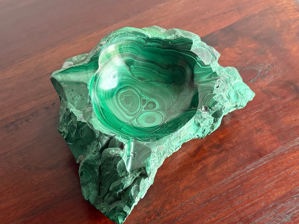 Malachite Forma libera - Altezza: 6 cm - Larghezza: 16 cm- 2 kg - (1) #3.2
