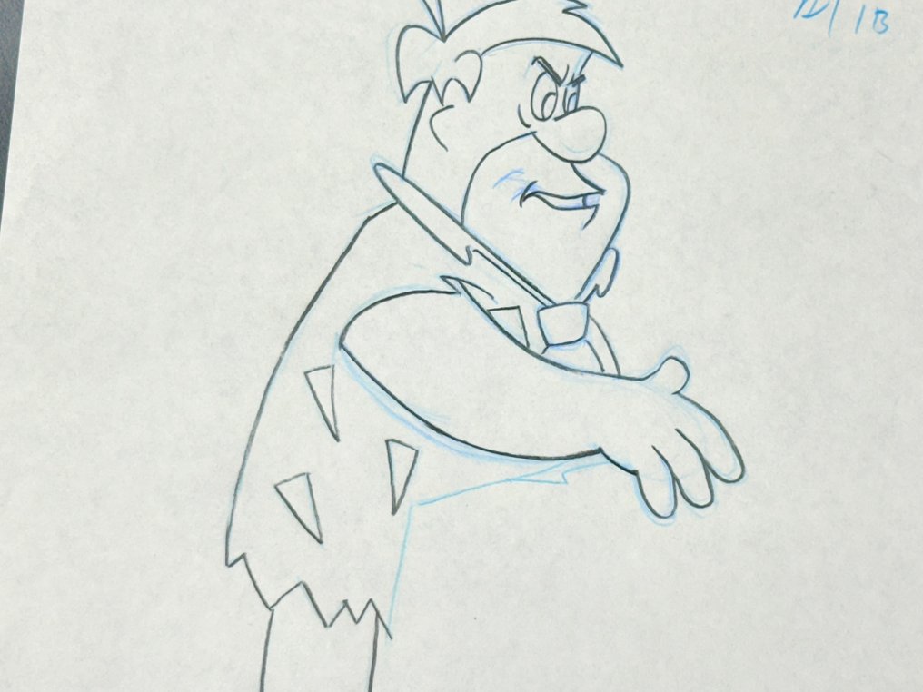 Hanna-Barbera - Original Animation Drawing of Fred Flintstone - The Flintstones (1960/66) #3.2