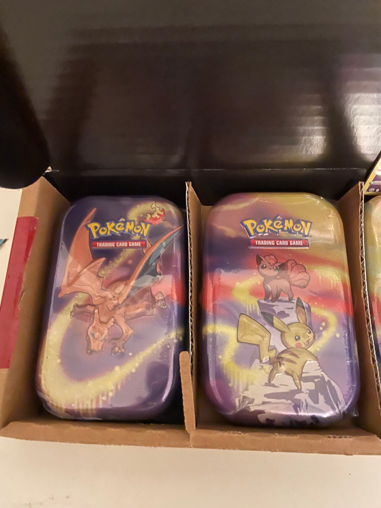 Pokémon - 5 Box - Minitin Prodigi di Kanto ITA - SEALED - MEWTWO - Various sets #3.2