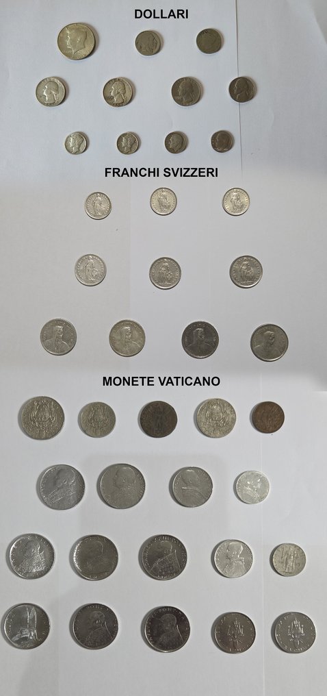 Wereld. Collection of coins incl. silver  (Zonder minimumprijs) #1.0