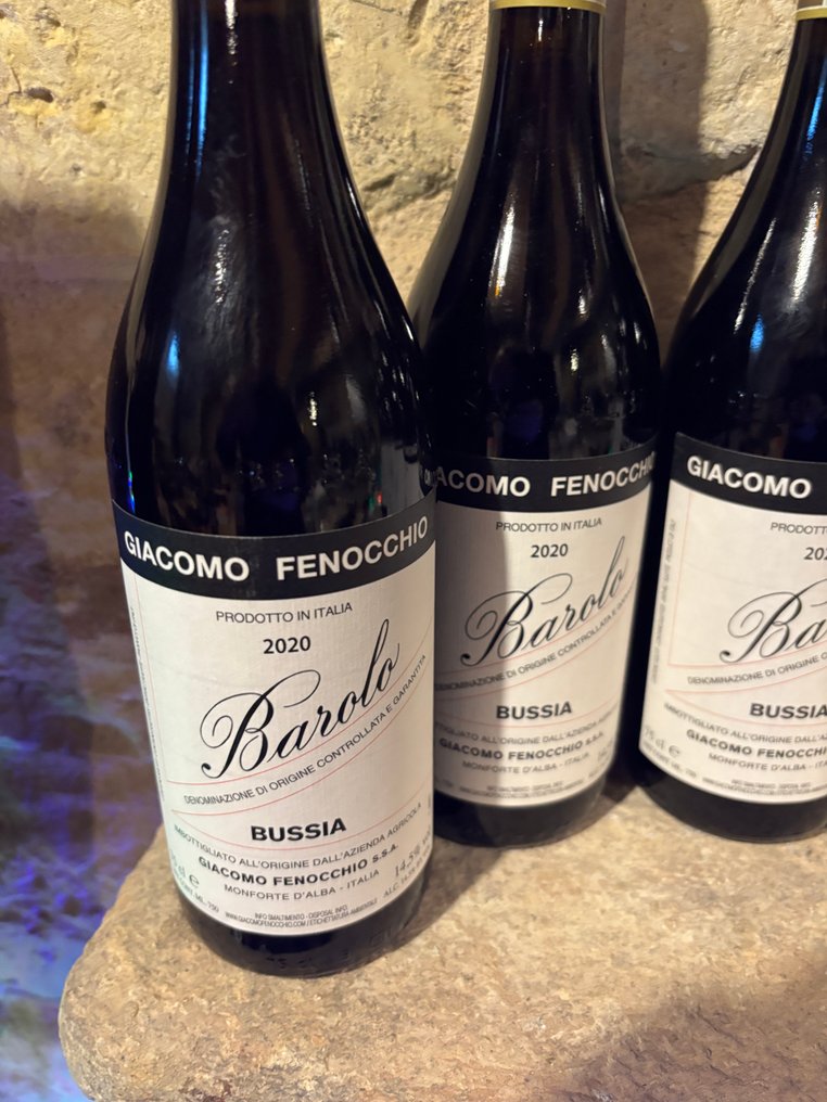 2020 Giacomo Fenocchio, Bussia - Barolo - 6 Flaskor (0,75L) #1.0