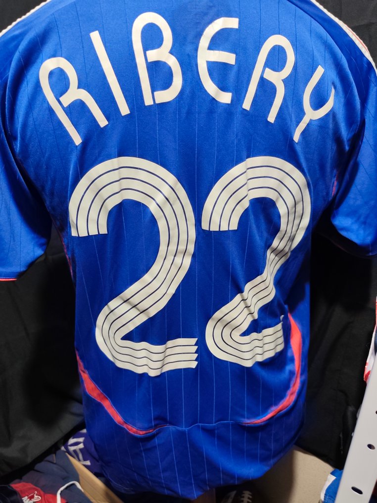 France - VM i fodbold - Franck Ribéry - 2006 - Fodboldtrøje #1.0