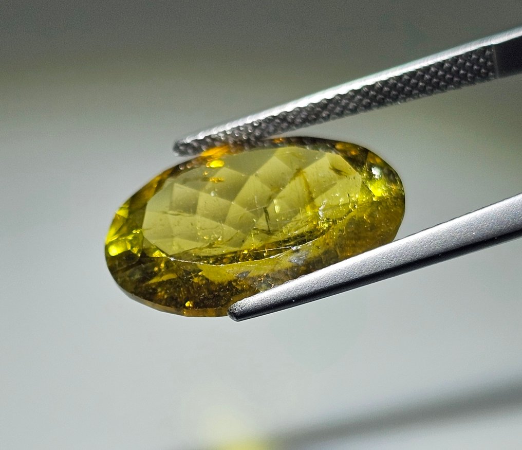 Ingen reservasjonspris - 1 pcs Gul Turmalin - 11.66 ct - Det internasjonale gemologiske institutt (IGI) #1.0