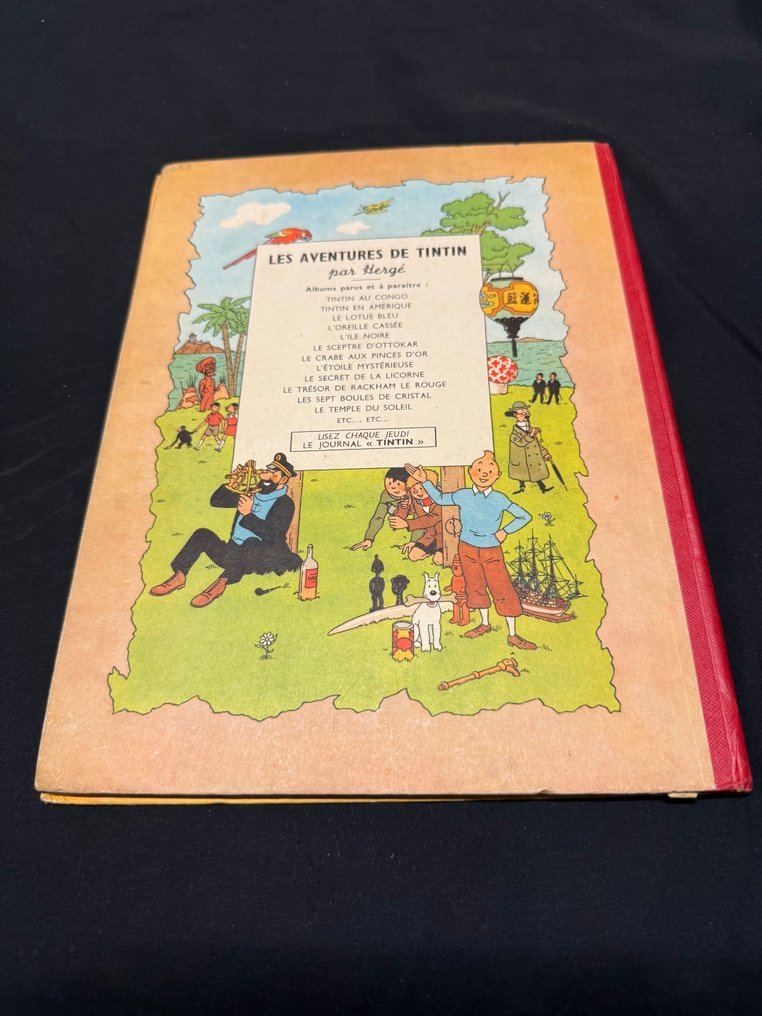 Tintin T11 - Le Secret de la Licorne (B3) - C - 1 Album - Επανέκδοση #1.0