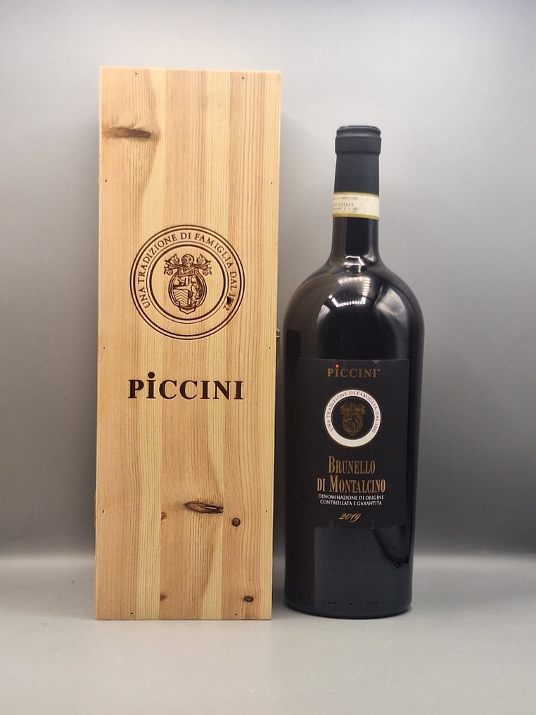 2019 Piccini Brunello Di Montalcino & 2022 Nipozzano - Chianti - 2 Magnums (1.5L) #2.1