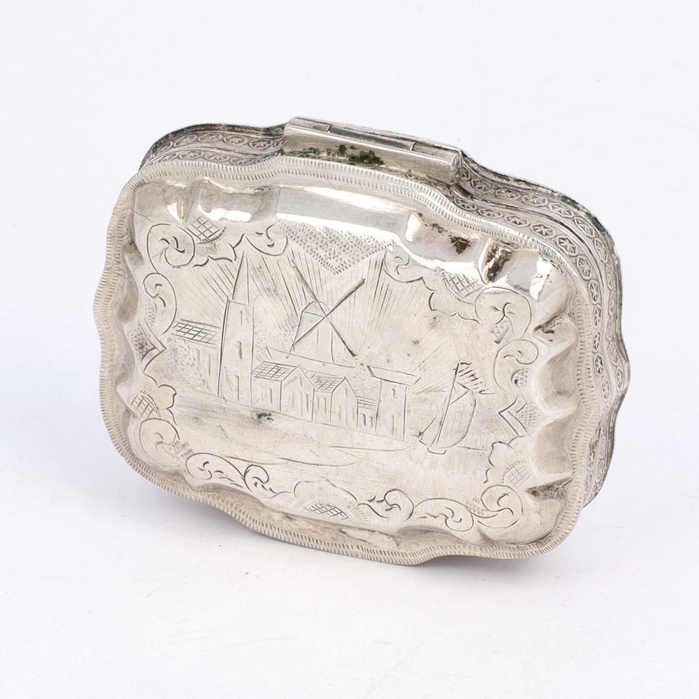 NO RESERVE - Nederland 1860 - Scatoletta per mentine - .833 argento #2.1