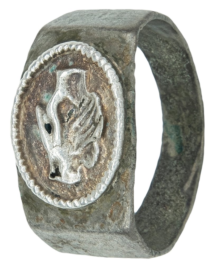 Ancient Roman Silver Ring - 22.1 mm #2.1