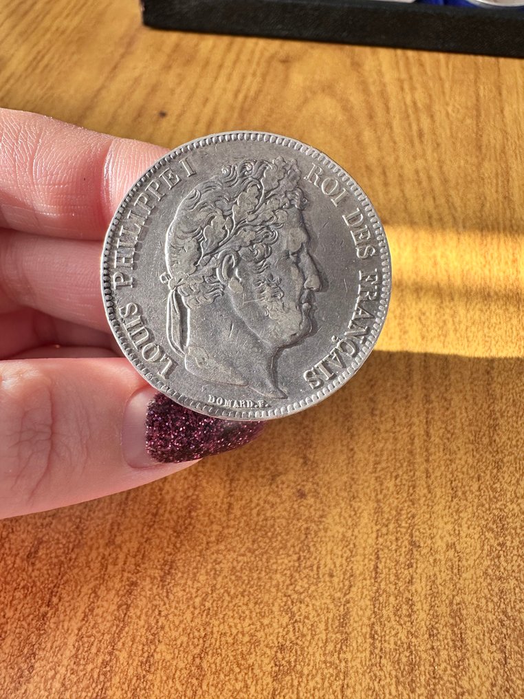 Γαλλία. Louis Philippe I. 5 Francs 1836-W, Lille (χωρίς τιμή ασφαλείας) #1.0