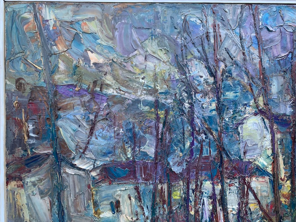 Mario Carletti (1912-1977) - Paesaggio #3.2