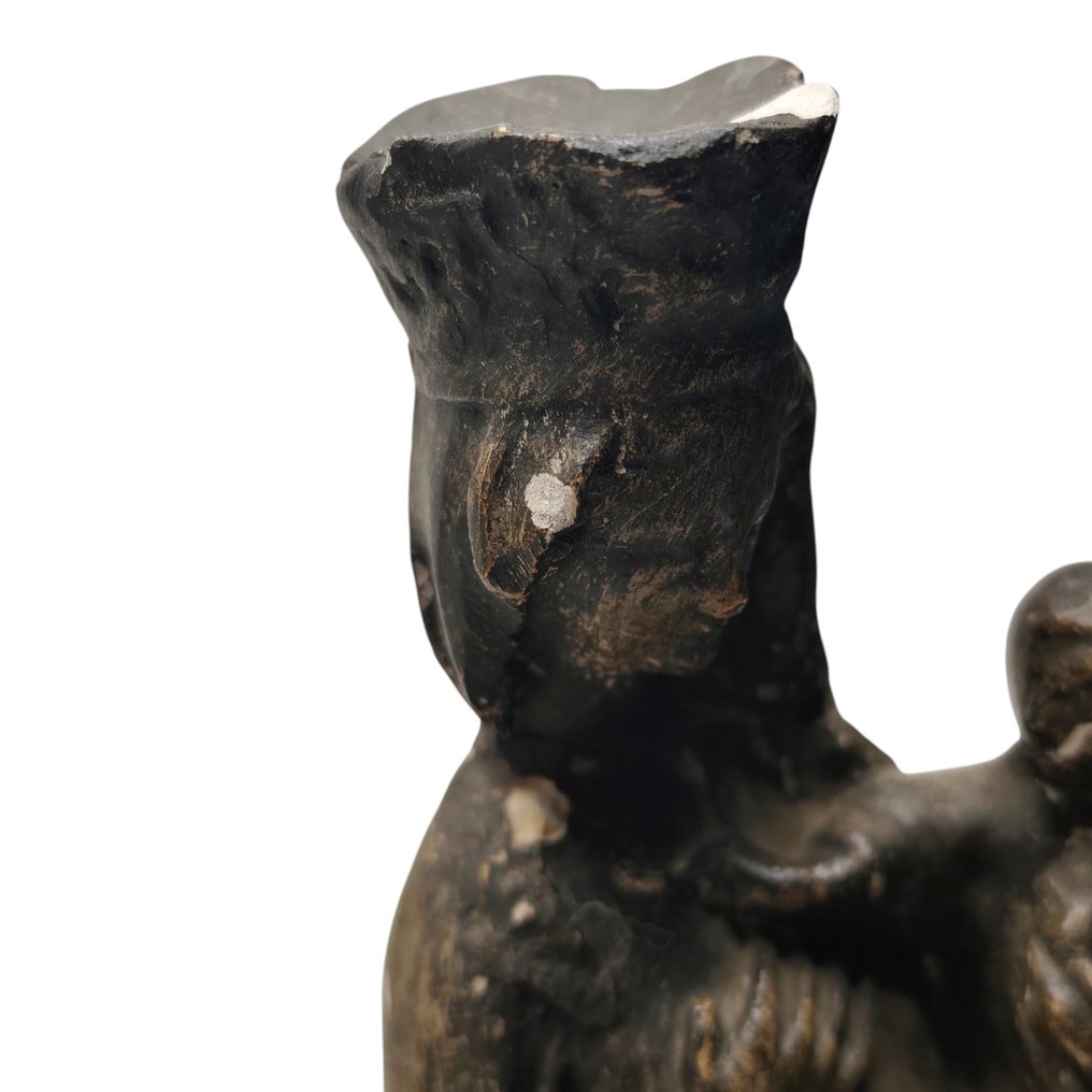 Pieraccini - Set of 2 religious sculptures - Plaster - 1950-1970 #4.3