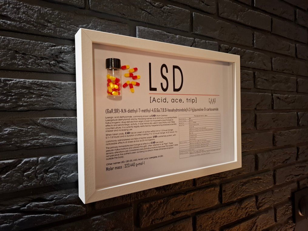 ELEMENTAL - LSD Menu - 32 x 23 cm #1.0