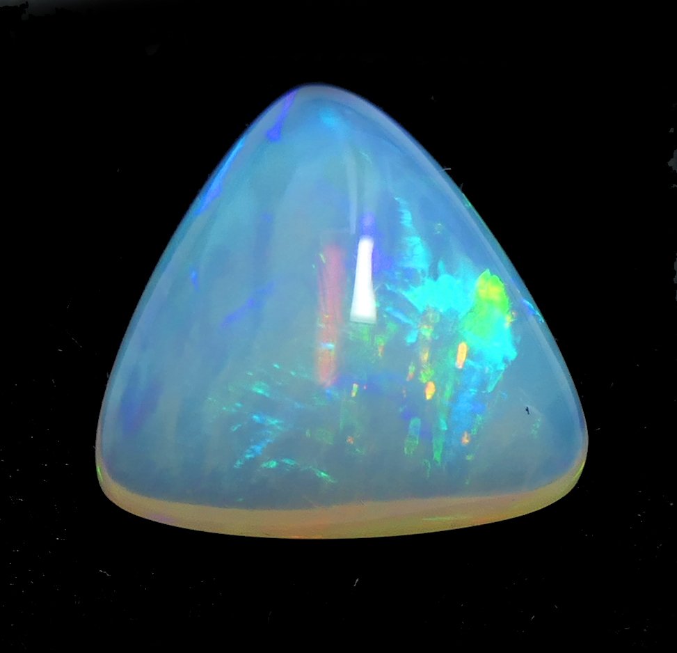 大型100%天然蛋白石 弧面形- 1.18 g #1.0