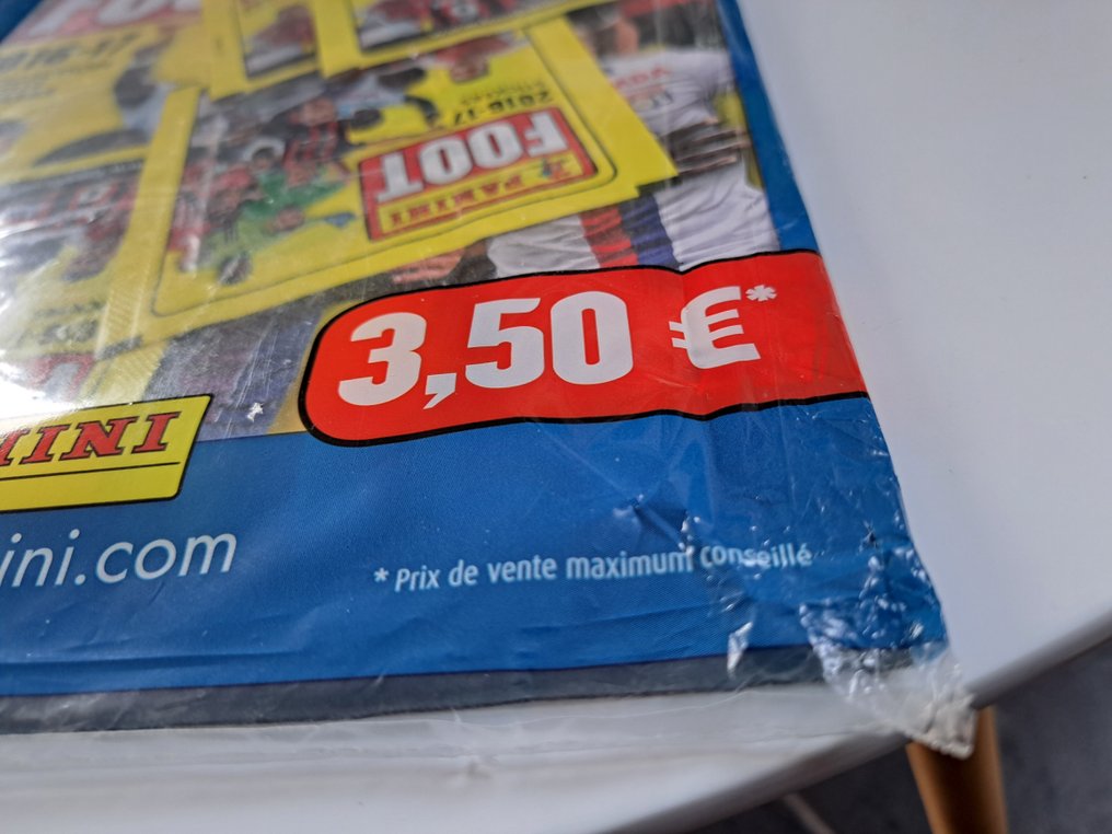 Panini Foot 2016/17 - Rookie Mbappé edition - Empty album in starterpack with 5 sealed packs + 35 Sticker - Excelent (EX) #4.3