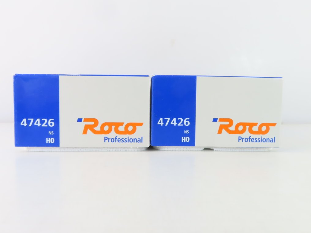 Roco H0 - 47426 - Model wagonu towarowego (2) - 2x teleskopowe wózki do przewozu rolek stalowych - NS #4.3