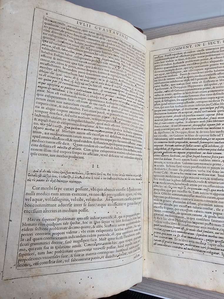 Iulius Gustavinius - Commentarii in Aristotelis Problemata - 1608 #2.1