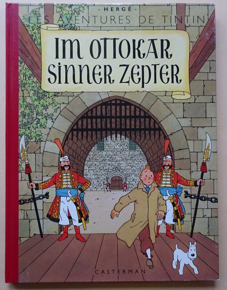 Hergé - 3 Drei Übersetzungen von De Scepter van Ottokar, Elsass, Slowenisch, Englisch / 1992 - 2008 - Kuifje #1.0