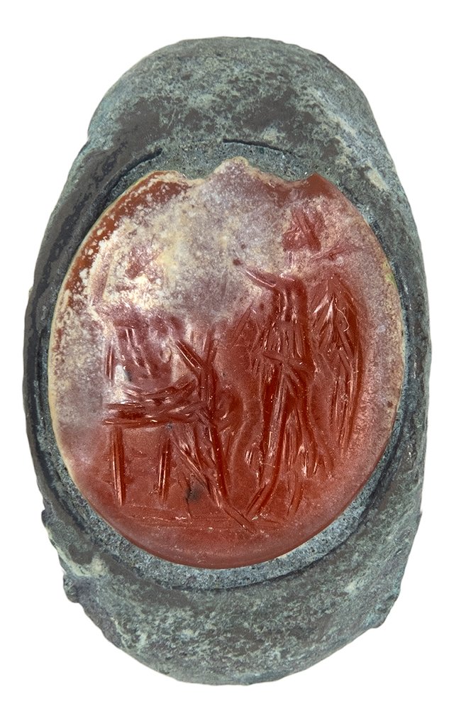 Ancient Roman Silver Ring - 27.1 mm #2.1