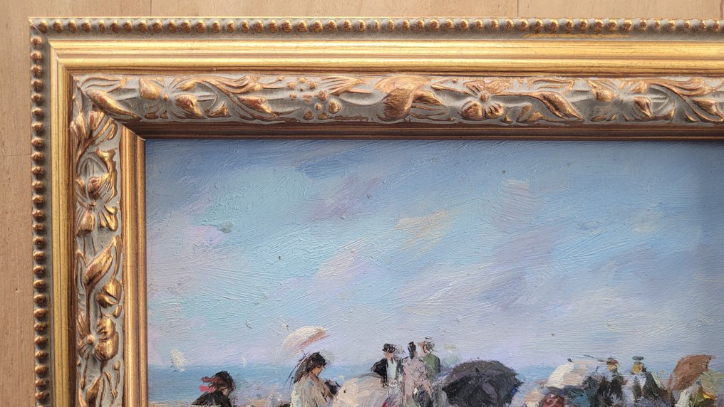 Camille Rousseau (1949) - Dimanche en Normandie ~ Plage de Cabourg ~ V #3.2