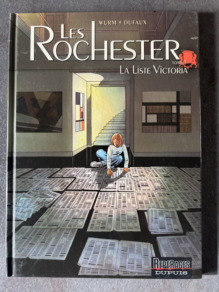 Les Rochester T3 - La Liste Victoria + dédicace couleur - C - 1 Album - 第一版 - 2004 #1.0