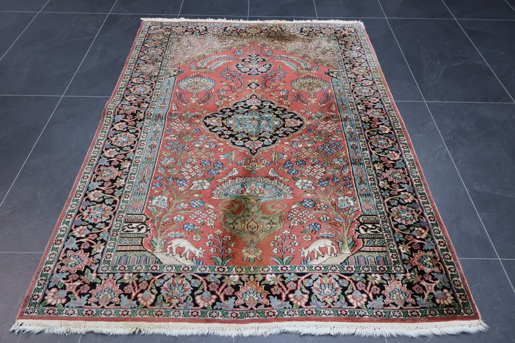 Seta di cachemire - Tappeto - 185 cm - 125 cm #1.0