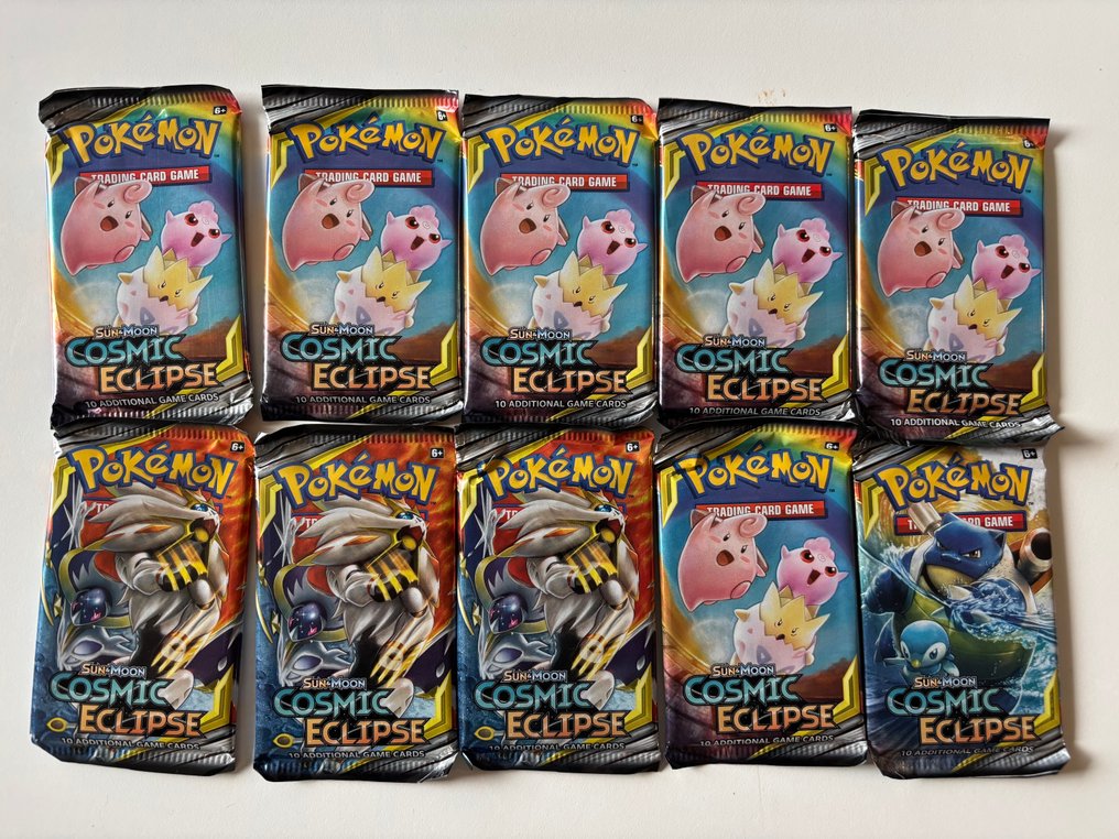 Pokémon - 10 Booster pack - Cosmic Eclipse booster pack - Sun & Moon - Cosmic Eclipse #1.0