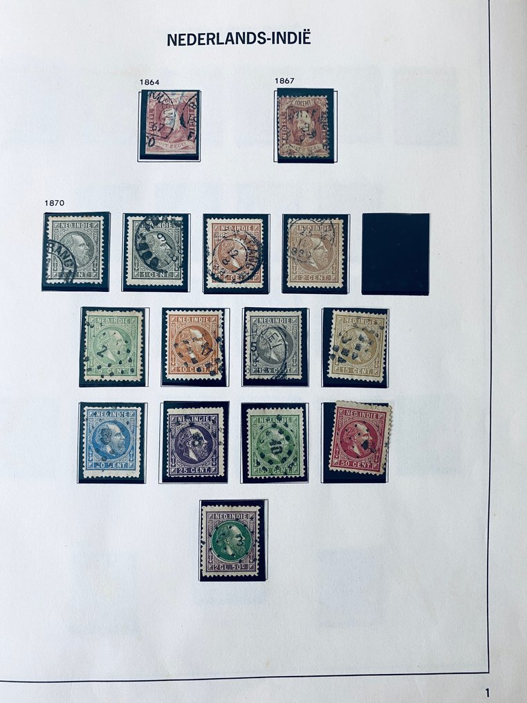 Dutch East Indies - Collection NL Indies - Indonesia in Davo LX Album #1.0