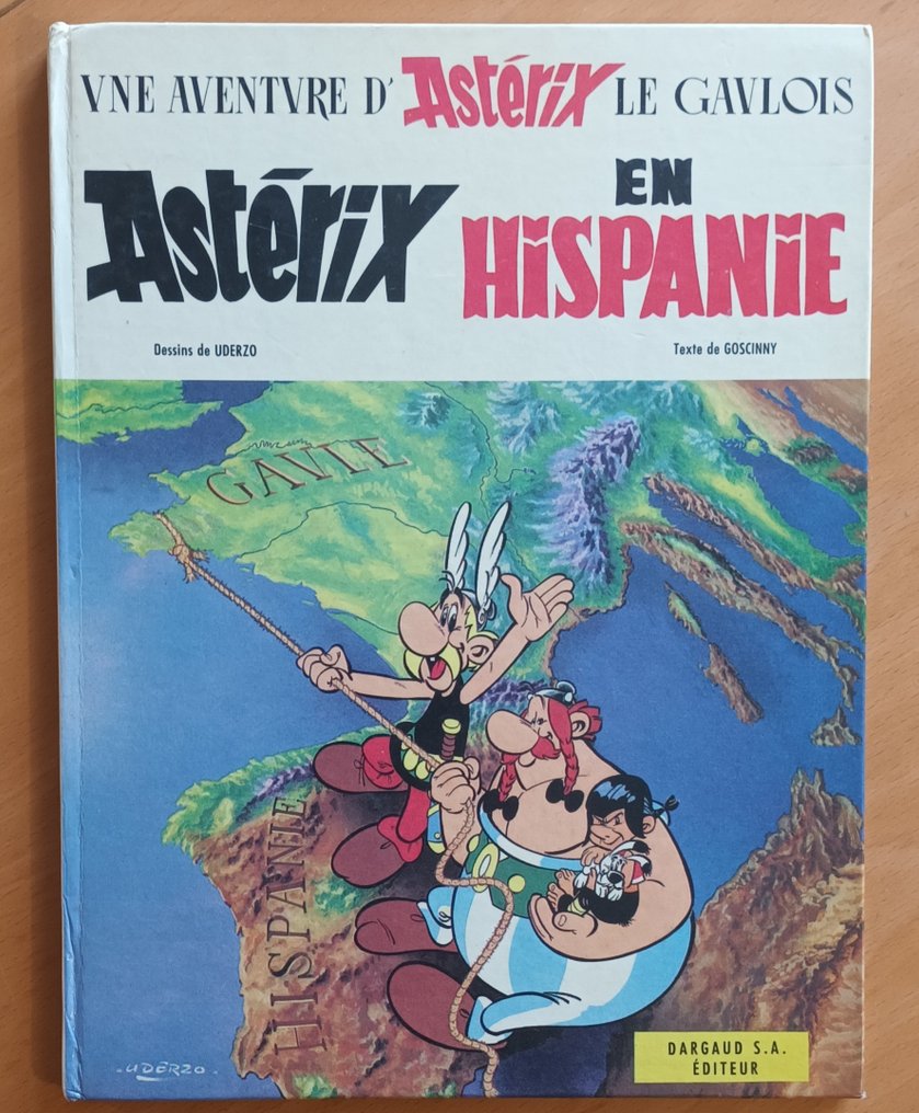 Asterix T14 - Astérix en Hispanie - C - 1 Album - Første udgave - 1969 #1.0
