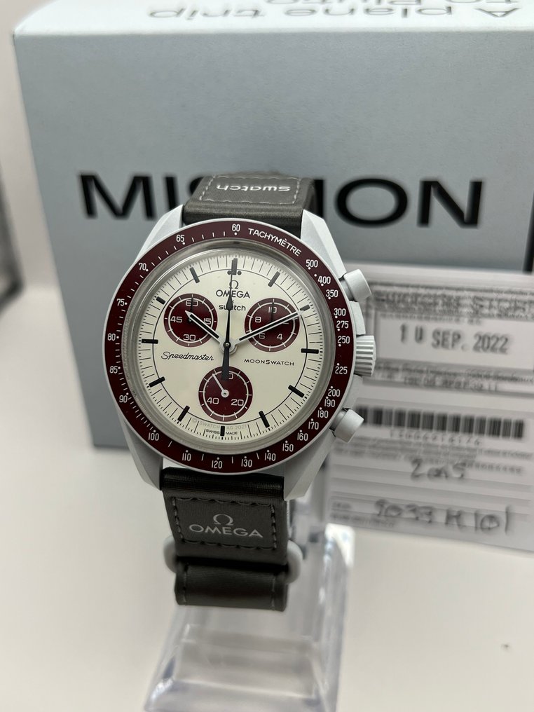 Omega x Swatch - MoonSwatch - Mission to Pluto - 沒有保留價 - SO33M101 - 中性 - 2022 #4.3