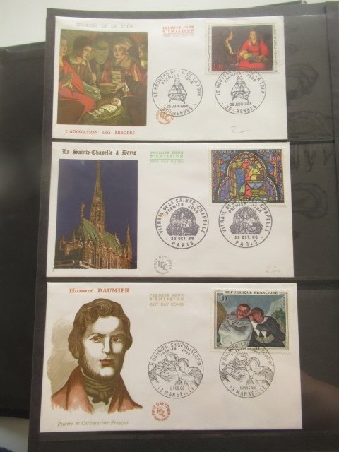 场景  - 关于首日封信封上的邮票收藏品的精彩系列 #3.2